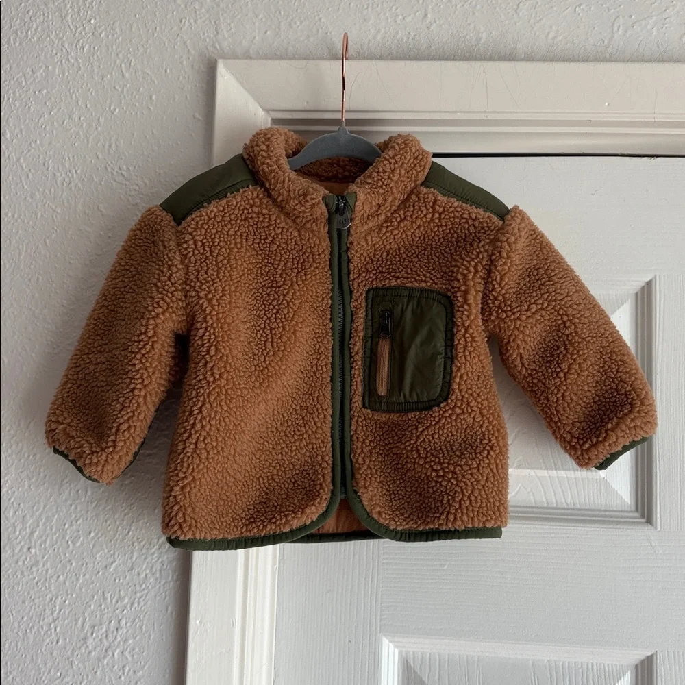 Baby GAP 6-12m Sherpa Teddy Jacket